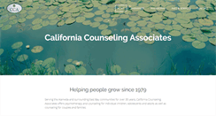 Desktop Screenshot of californiacounselingassoc.com