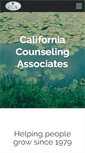 Mobile Screenshot of californiacounselingassoc.com